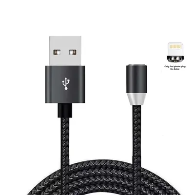 Кабель XoKo SC-355i Magneto USB - Lightning (M/M), 1.2 м, Black (SC-355i MGNT-BK) Кабель XoKo SC-355i Magneto USB - Lightning (M/M), 1.2 м, Black (SC-355i MGNT-BK)