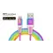 Кабель REAL-EL USB - Lightning (M/M), 1 м, Rainbow (EL123500051) Кабель REAL-EL USB - Lightning (M/M), 1 м, Rainbow (EL123500051)