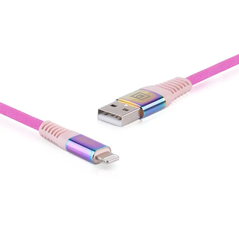 Кабель REAL-EL USB - Lightning (M/M), 1 м, Rainbow (EL123500051) Кабель REAL-EL USB - Lightning (M/M), 1 м, Rainbow (EL123500051)