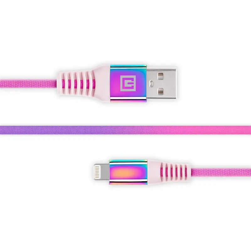 Кабель REAL-EL USB - Lightning (M/M), 1 м, Rainbow (EL123500051) Кабель REAL-EL USB - Lightning (M/M), 1 м, Rainbow (EL123500051)