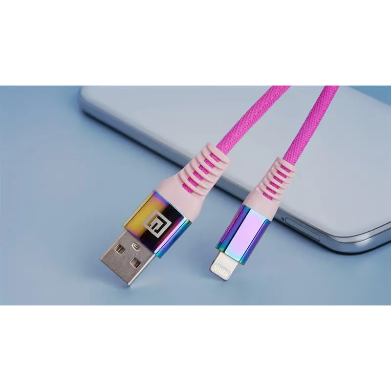 Кабель REAL-EL USB - Lightning (M/M), 1 м, Rainbow (EL123500051) Кабель REAL-EL USB - Lightning (M/M), 1 м, Rainbow (EL123500051)