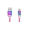 Кабель REAL-EL Premium USB - USB Type-C (M/M), 1 м, Rainbow (EL123500050)