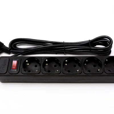 Фільтр живлення ProLogix (PRS-050P5-30B) 5 розеток, 3 м, чорний