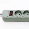Фільтр живлення ProLogix (PRS-075P5-30G) 0.75 мм, 5 розеток, 3 м, сірий