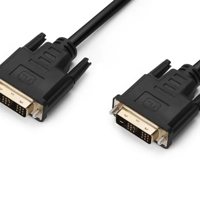 Кабель Prologix DVI - DVI (M/M), Single link,18+1, 3 м, Black (PR-DVI-DVI-P-05-28-3m)