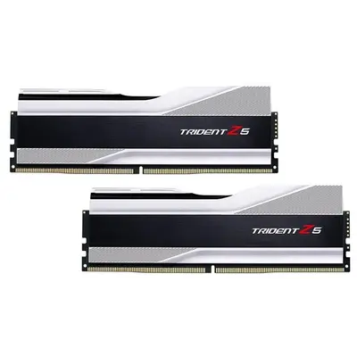 Модуль пам`ятi DDR5 2x16GB/5600 G.Skill Trident Z5 Silver (F5-5600J4040C16GX2-TZ5S)