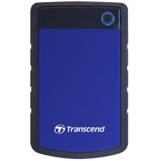 Зовнішній жорсткий диск 2.5" USB 2.0TB Transcend StoreJet (TS2TSJ25H3B)