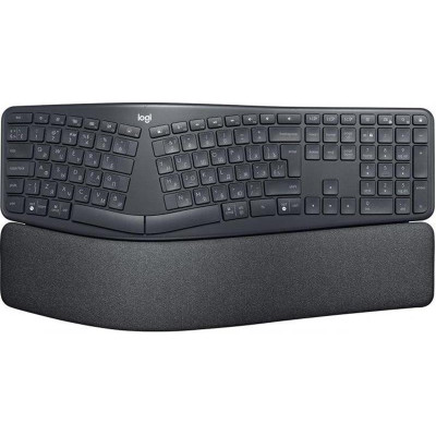 Клавіатура бездротова Logitech Ergo K860 Bluetooth/Wireless UA Black (920-010108)