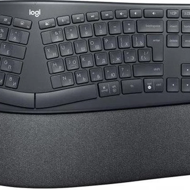 Клавіатура бездротова Logitech Ergo K860 Bluetooth/Wireless UA Black (920-010108)