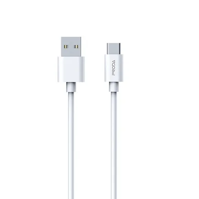 Кабель Proda PD-B72a USB - USB Type-C (M/M), 1 м, White (PD-B72a-WHT)