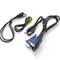 Адаптер Voltronic VGA - VGA+S-Video+RCA (F/F), Grey (YT-C-VGA(IN)/S-Video(OUT)/05930)