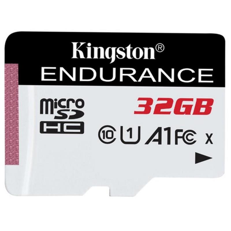 Карта пам`яті MicroSDHC 32GB UHS-I Class 10 Kingston High Endurance R95/W30MB/s (SDCE/32GB)