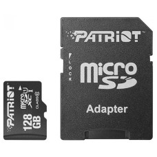 Карта пам`ятi MicroSDXC 128GB UHS-I Class 10 Patriot LX + SD-adapter (PSF128GMCSDXC10)