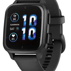 Смарт-годинник Garmin Venu Sq 2 Music Black/Slate (010-02700-80)