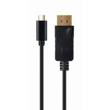 Кабель Cablexpert USB Type-C - DisplayPort (M/M), 2 м, чорний (A-CM-DPM-01)