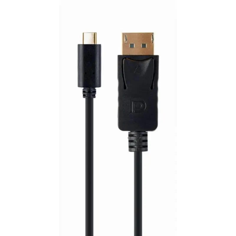 Кабель Cablexpert USB Type-C - DisplayPort (M/M), 2 м, чорний (A-CM-DPM-01) Кабель Cablexpert USB Type-C - DisplayPort (M/M), 2 м, чорний (A-CM-DPM-01)