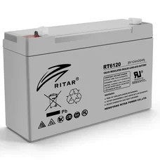 Акумуляторна батарея Ritar 6V 12AH Gray Case (RT6120A/02969) AGM