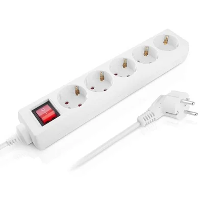 Фільтр живлення REAL-EL RS-Protect M 1.8м White (EL122300025)