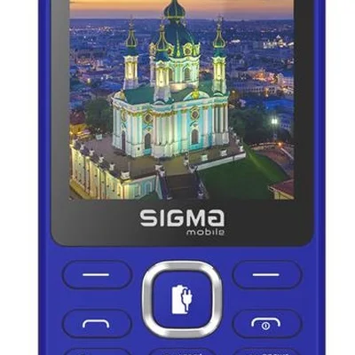 Мобiльний телефон Sigma mobile X-style 31 Power Type-C Dual Sim Blue