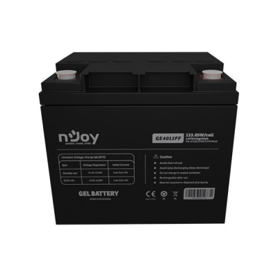 Акумуляторна батарея Njoy GE4012FF 12V 40AH (BTVGCDTOMTCFFCN01B) GEL