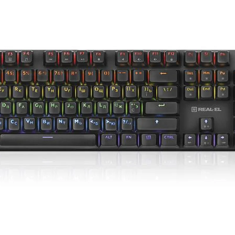 Клавіатура REAL-EL M 13 Grey USB