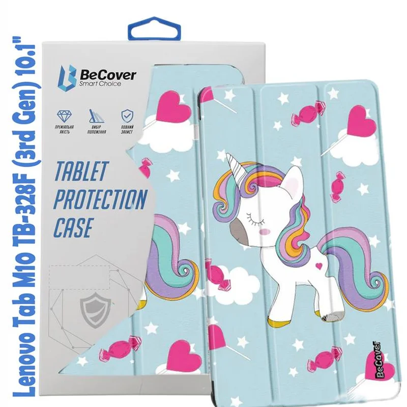 Чохол-книжка BeCover Smart для Lenovo Tab M10 TB-328F (3rd Gen) 10.1" Unicorn (708300)