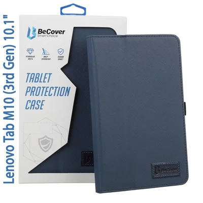 Чохол-книжка BeCover Slimbook для Lenovo Tab M10 TB-328F (3rd Gen) 10.1" Deep Blue (708340)