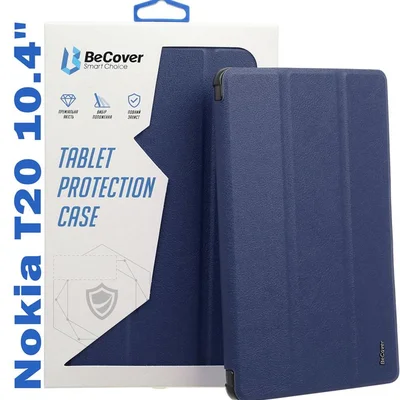 Чохол-книжка BeCover Smart для Nokia T20 10.4" Deep Blue (708042)