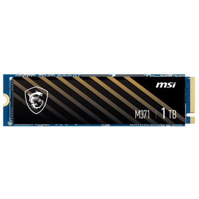 Накопичувач SSD 1TB MSI Spatium M371 M.2 2280 PCIe 3.0 x4 NVMe 3D NAND TLC (S78-440L870-P83)