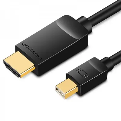 Кабель Vention mini DisplayPort - HDMI (M/M), 2 м, Black (HAHBH) Кабель Vention mini DisplayPort - HDMI (M/M), 2 м, Black (HAHBH)
