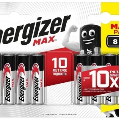 Батарейка Energizer AA MAX 4+4 шт