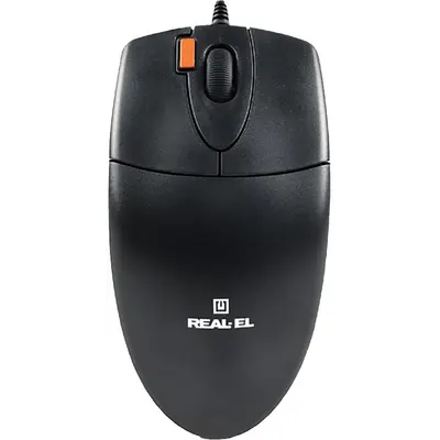Миша REAL-EL RM-220 Black (EL123200026)