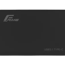 Зовнішня кишеня Frime SATA HDD/SSD 2.5", TYPE C(USB3.1), Plastic, Black (FHE10.25U31)