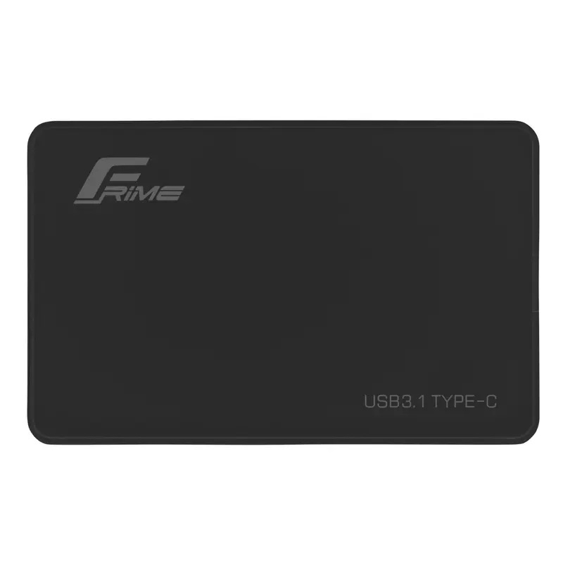 Зовнішня кишеня Frime SATA HDD/SSD 2.5", TYPE C(USB3.1), Plastic, Black (FHE10.25U31)