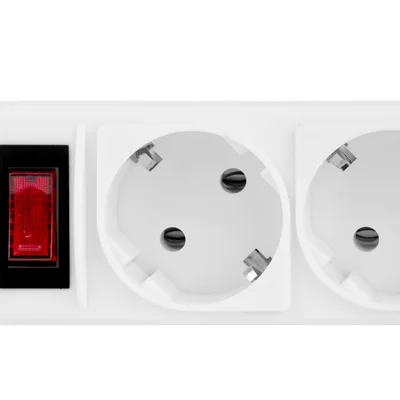 Фільтр живлення ProLogix (PRS-P3CU-45W) 3x1.0мм2 мідь, 3 розетки, 4.5 м, білий