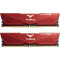 Модуль пам`ятi DDR5 2x16GB/6000 Team T-Force Vulcan Red (FLRD532G6000HC38ADC01)