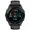 Смарт-годинник Garmin Forerunner 265 Black Bezel and Case with Black/Powder Gray Silicone Band (010-02810-50)