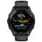 Смарт-годинник Garmin Forerunner 265 Black Bezel and Case with Black/Powder Gray Silicone Band (010-02810-50)