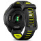 Смарт-годинник Garmin Forerunner 265S Black Bezel and Case with Black/Amp Yellow Silicone Band (010-02810-53)