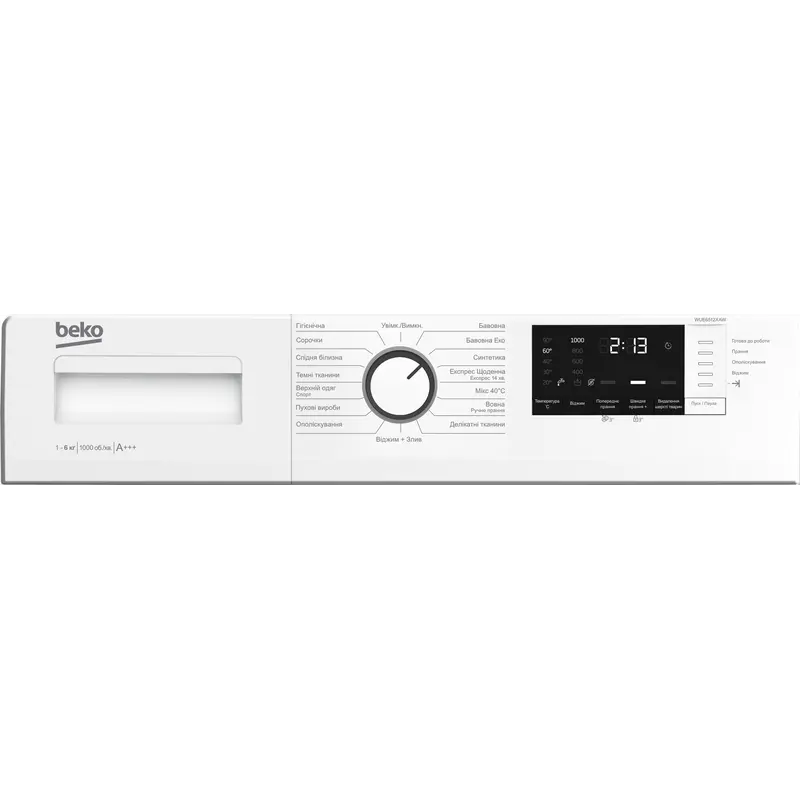Пральна машина Beko WUE6512SXAW Пральна машина Beko WUE6512SXAW