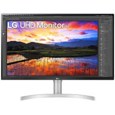 Монiтор LG 31.5" 32UN650-W IPS Silver