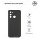 Чохол-накладка Armorstandart Matte Slim Fit для Tecno Spark Go 2022 (KG5) Camera cover Black (ARM63707)