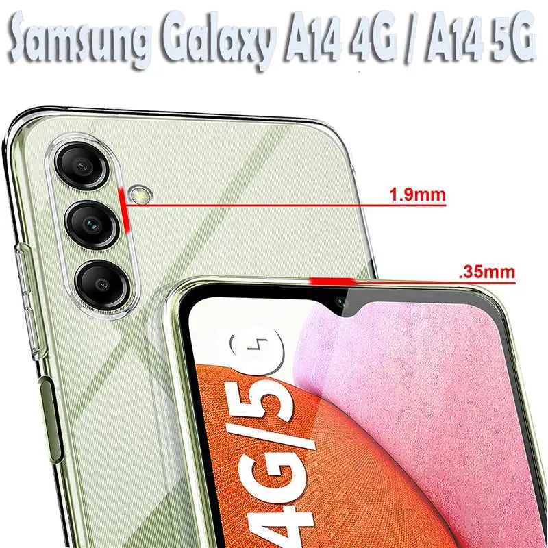 Чохол-накладка BeCover для Samsung Galaxy A14 SM-A145/A14 G5 SM-A146 Transparancy (708971) Чохол-накладка BeCover для Samsung Galaxy A14 SM-A145/A14 G5 SM-A146 Transparancy (708971)