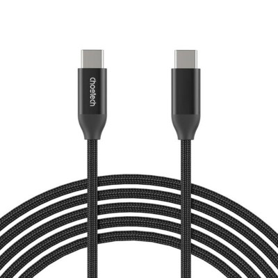 Кабель Choetech USB Type-C - USB Type-C (M/M), 2 м, Black (XCC-1036)