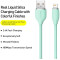 Кабель Baseus Jelly Liquid Silica Gel USB - Lightning (M/M), 2.4 A, 2 м, Green (CAGD000106)