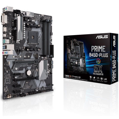 Материнська плата Asus Prime B450-Plus Socket AM4