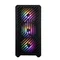 Корпус 1stPlayer T5-4F1-BK Black без БЖ