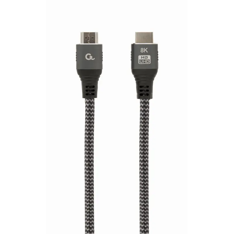 Кабель Cablexpert HDMI - HDMI V 2.1 (M/M), 1 м, Black (CCB-HDMI8K-1M) Кабель Cablexpert HDMI - HDMI V 2.1 (M/M), 1 м, Black (CCB-HDMI8K-1M)