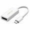 Адаптер Ugreen MM130 DisplayPort - USB Type-C (F/M), Gray (40372)