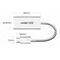 Адаптер Ugreen MM130 DisplayPort - USB Type-C (F/M), Gray (40372)